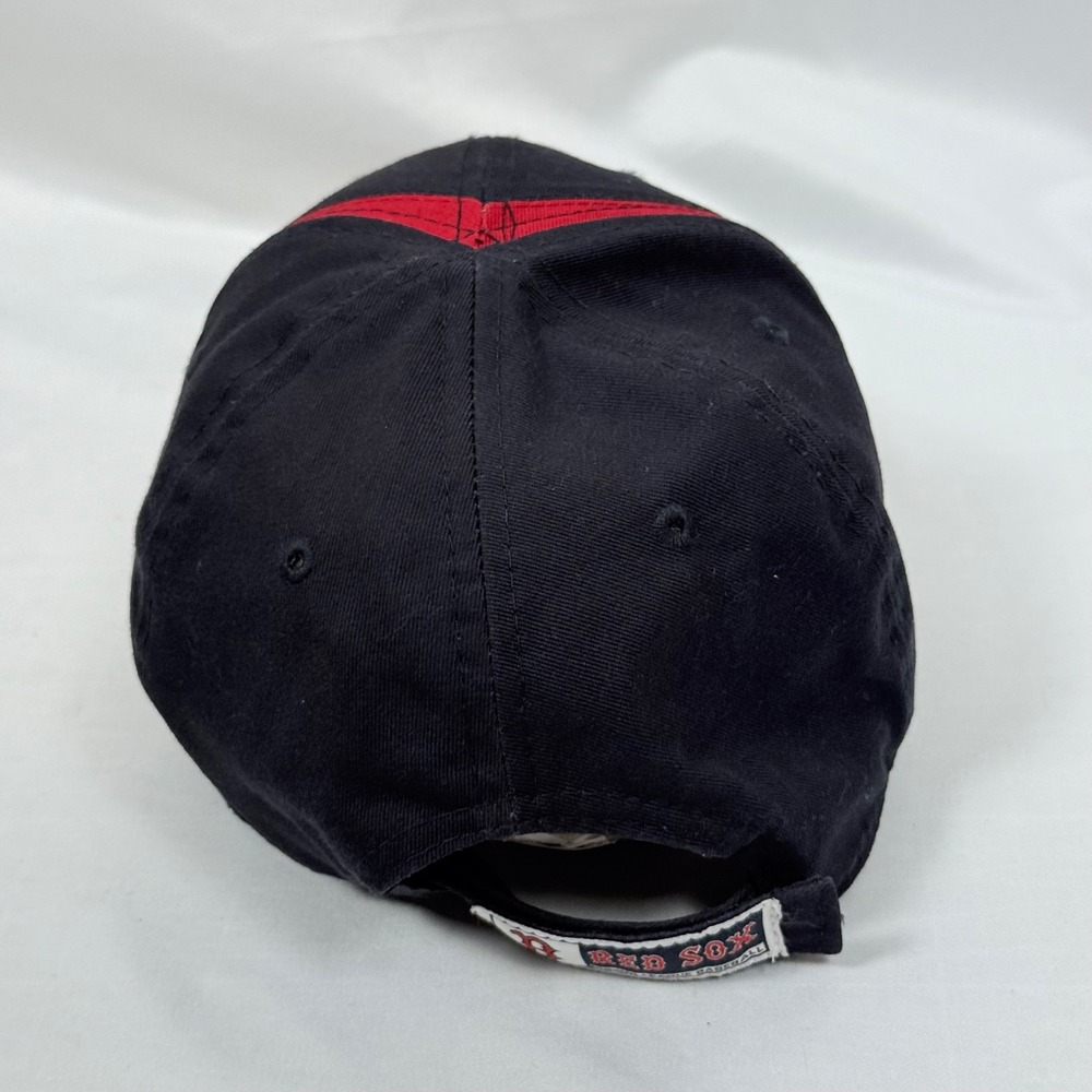 New Era Boston Red Sox MLB Baseball Cap Hat Black Red 9FORTY Flex Fit - Picture 3 of 10